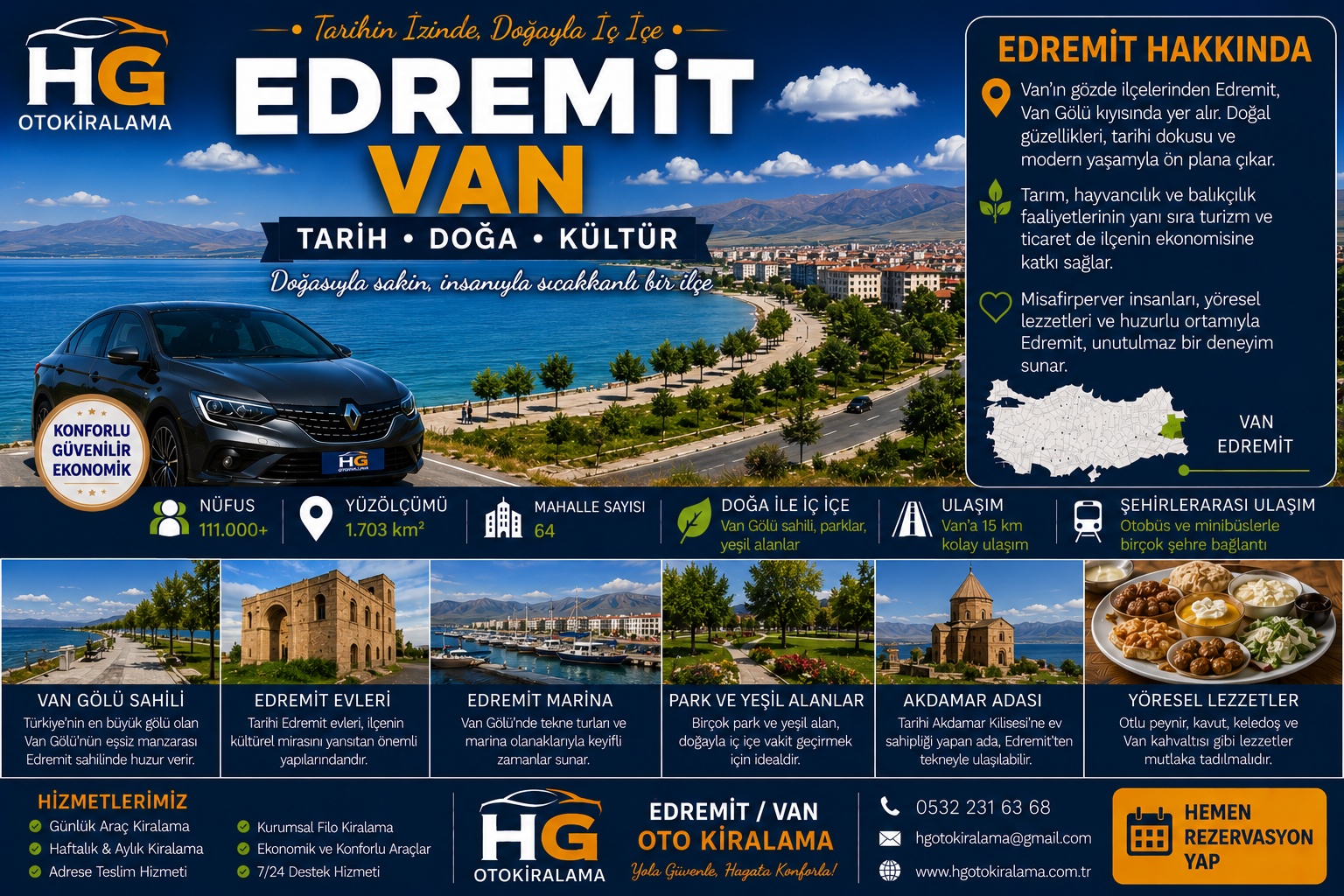 Edremit Van araç kiralama | HG Blog
