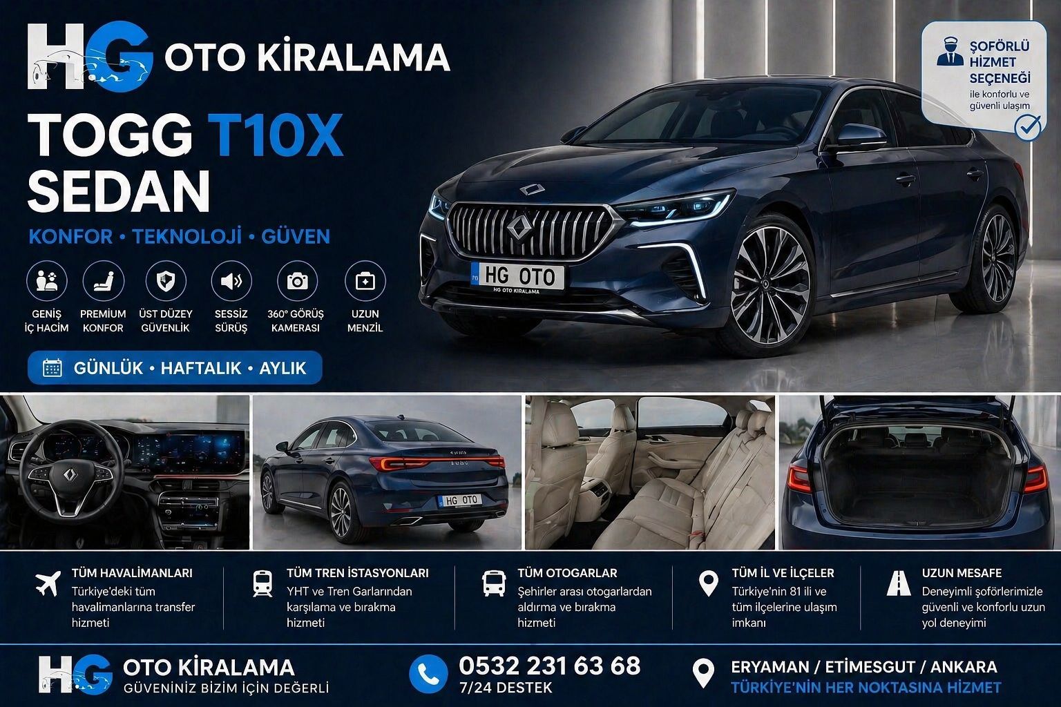 TOGG T10X Sedan